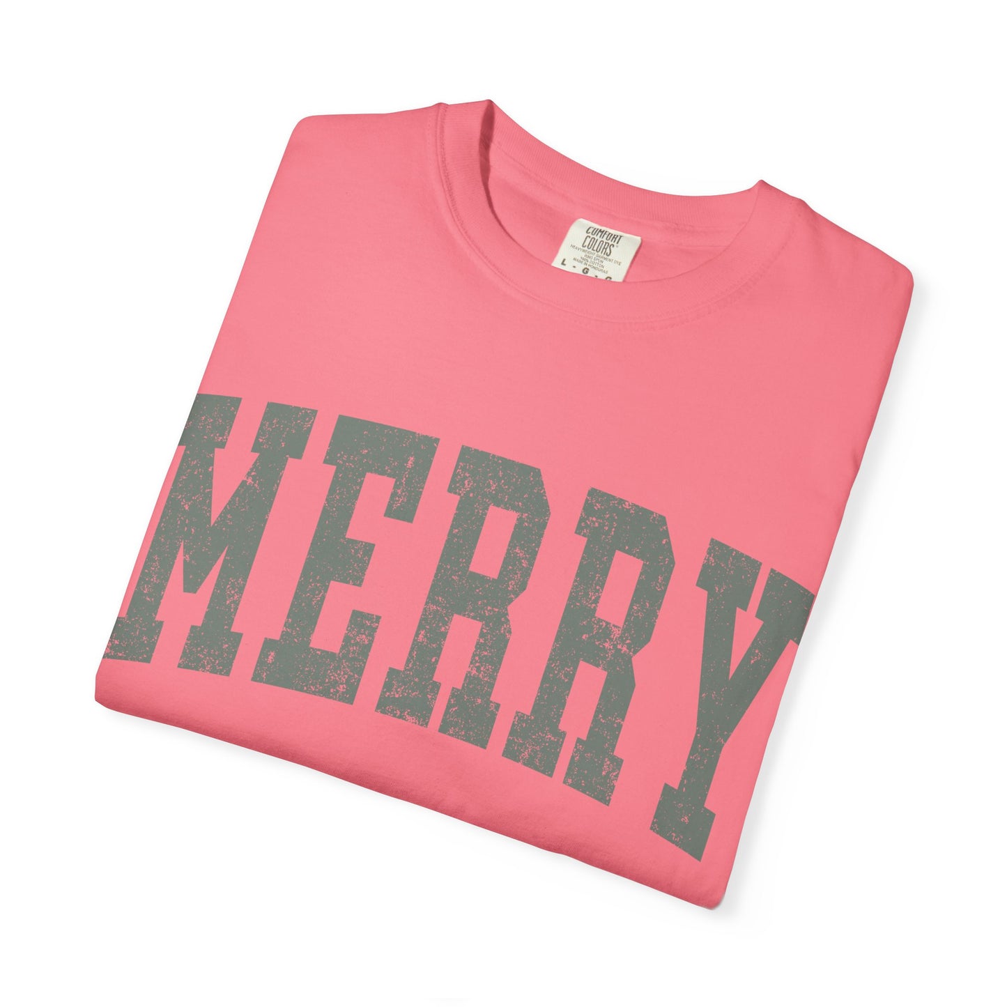 Merry Holiday Unisex Garment-Dyed T-shirt