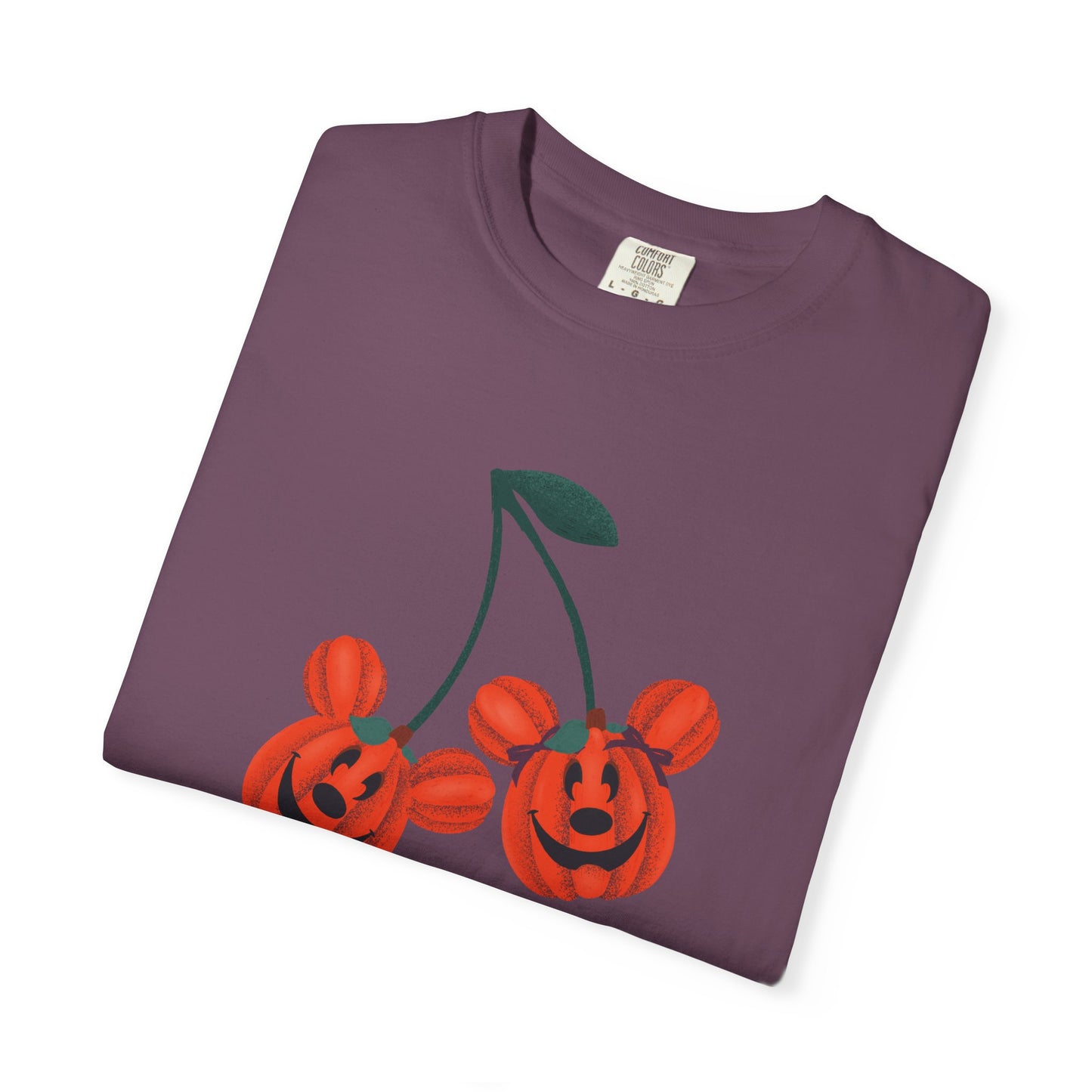 Magical Mouse Cherry Pumpkin Comfort Colors Tee