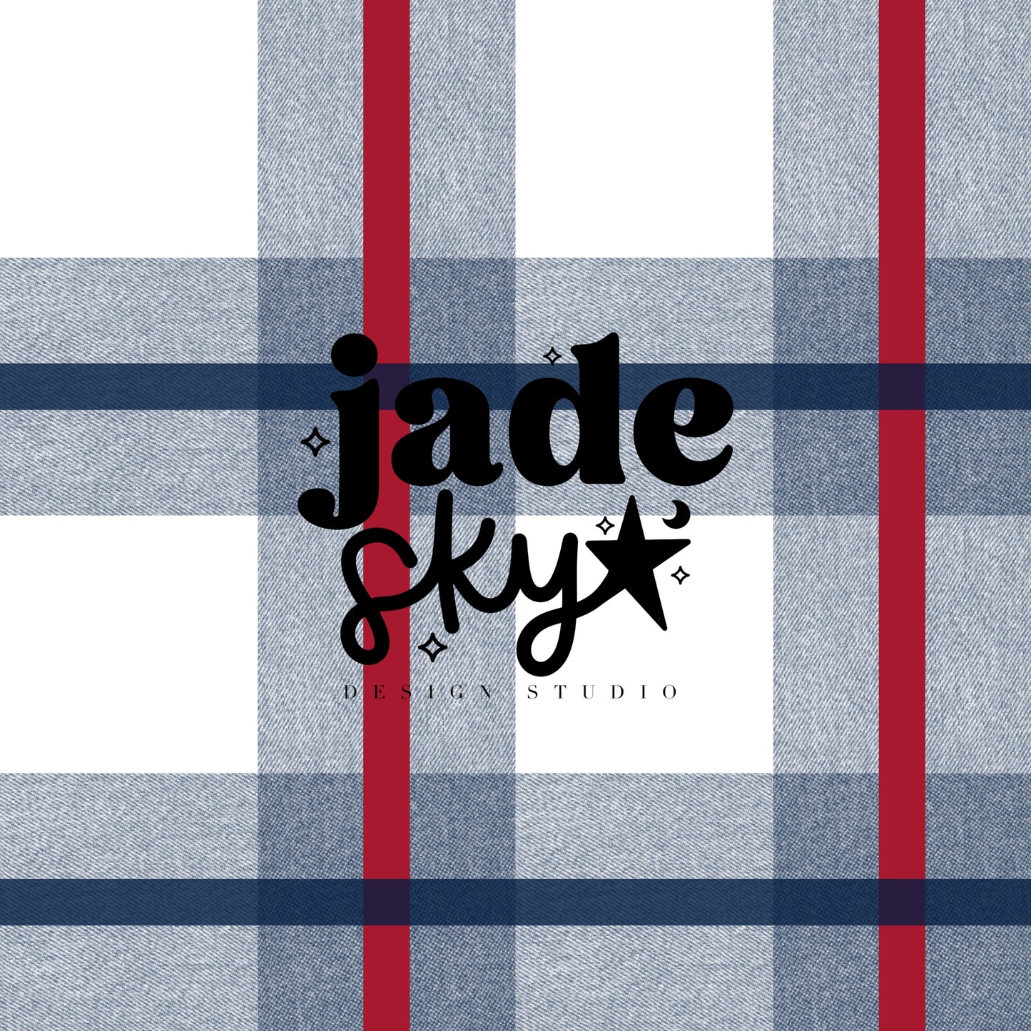 Houston flannel seamless pattern