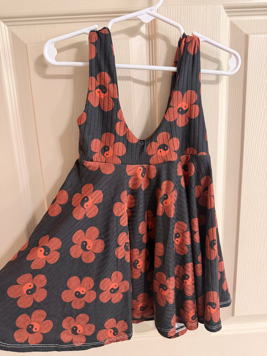 2t yin yang pinafore