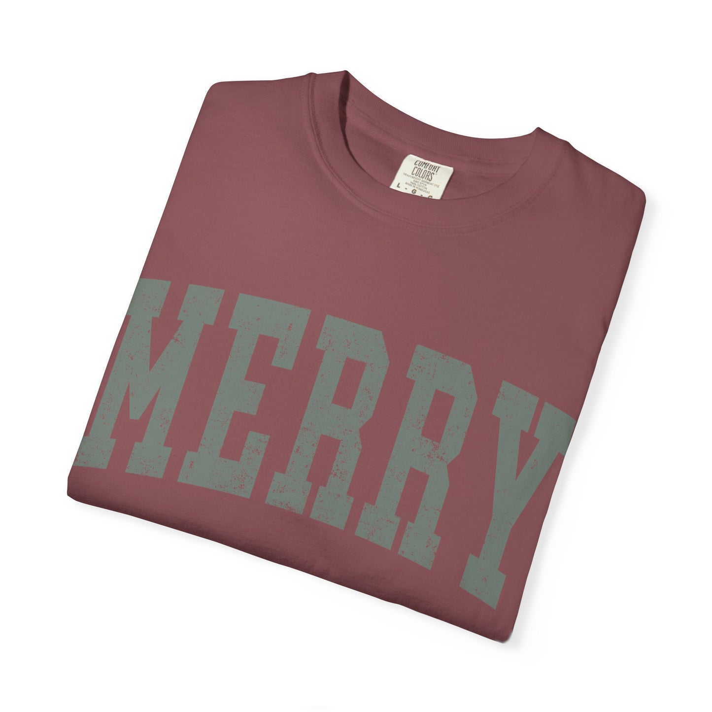Merry Holiday Unisex Garment-Dyed T-shirt