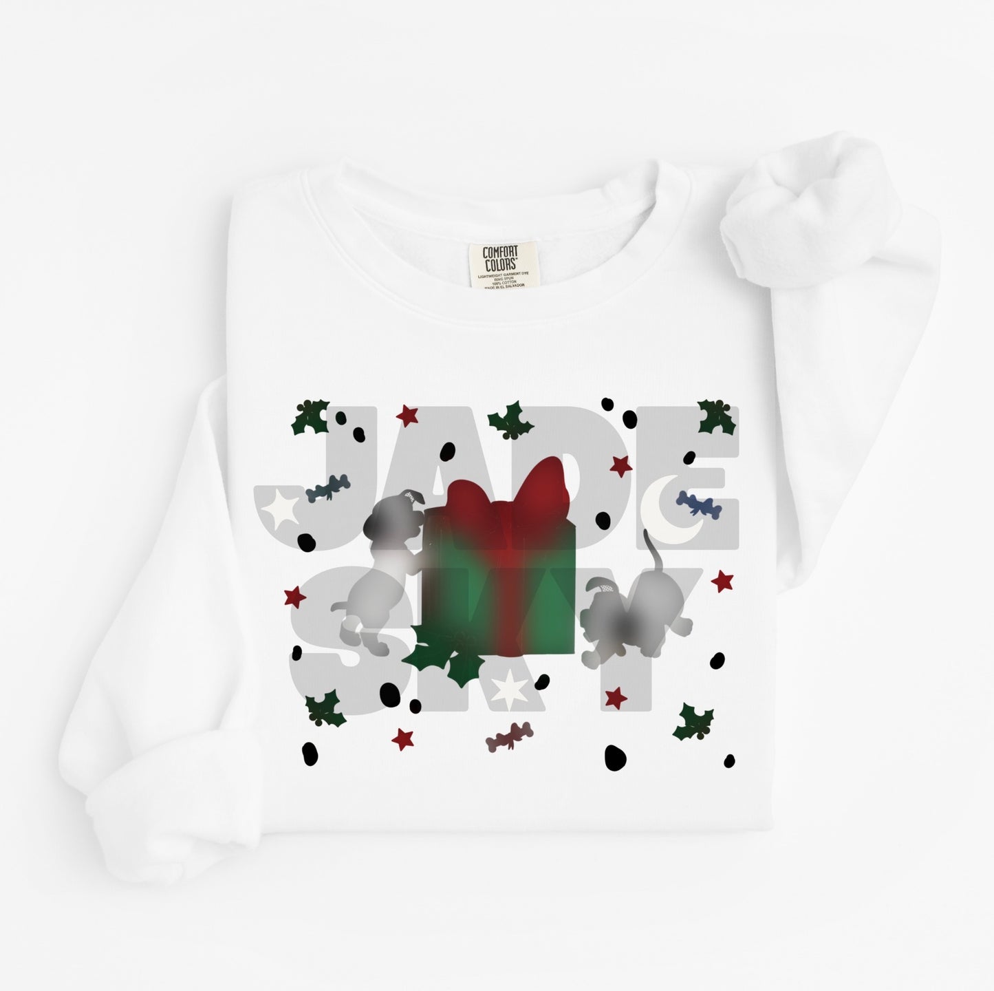 Dalmatian Christmas PNG