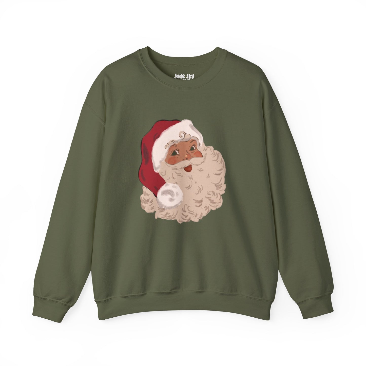 Vintage Peach Santa Crewneck Sweatshirt