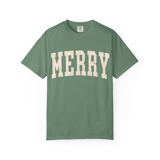 Merry Holiday Comfort Colors Crewneck