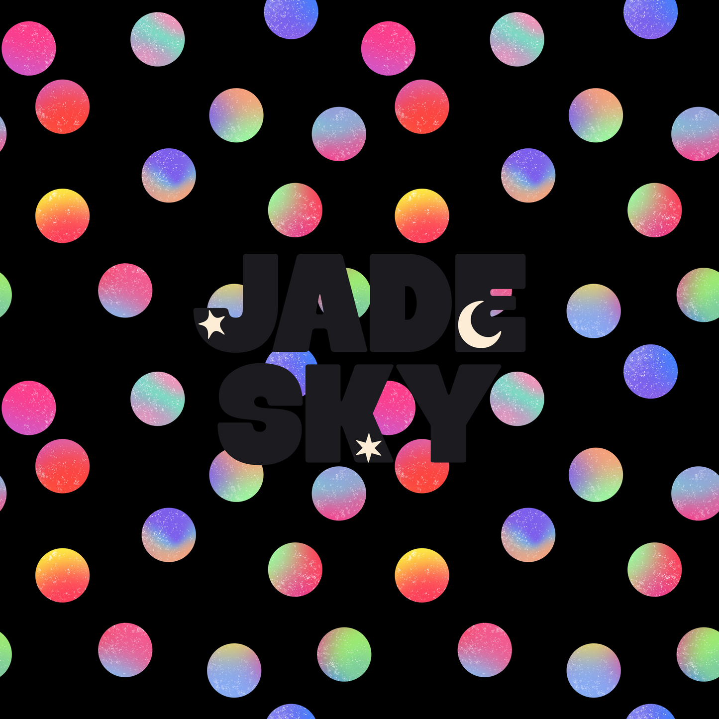 Colorful Glitter Dots