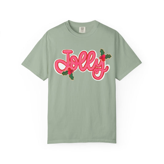 Jolly Christmas Comfort Colors Tee