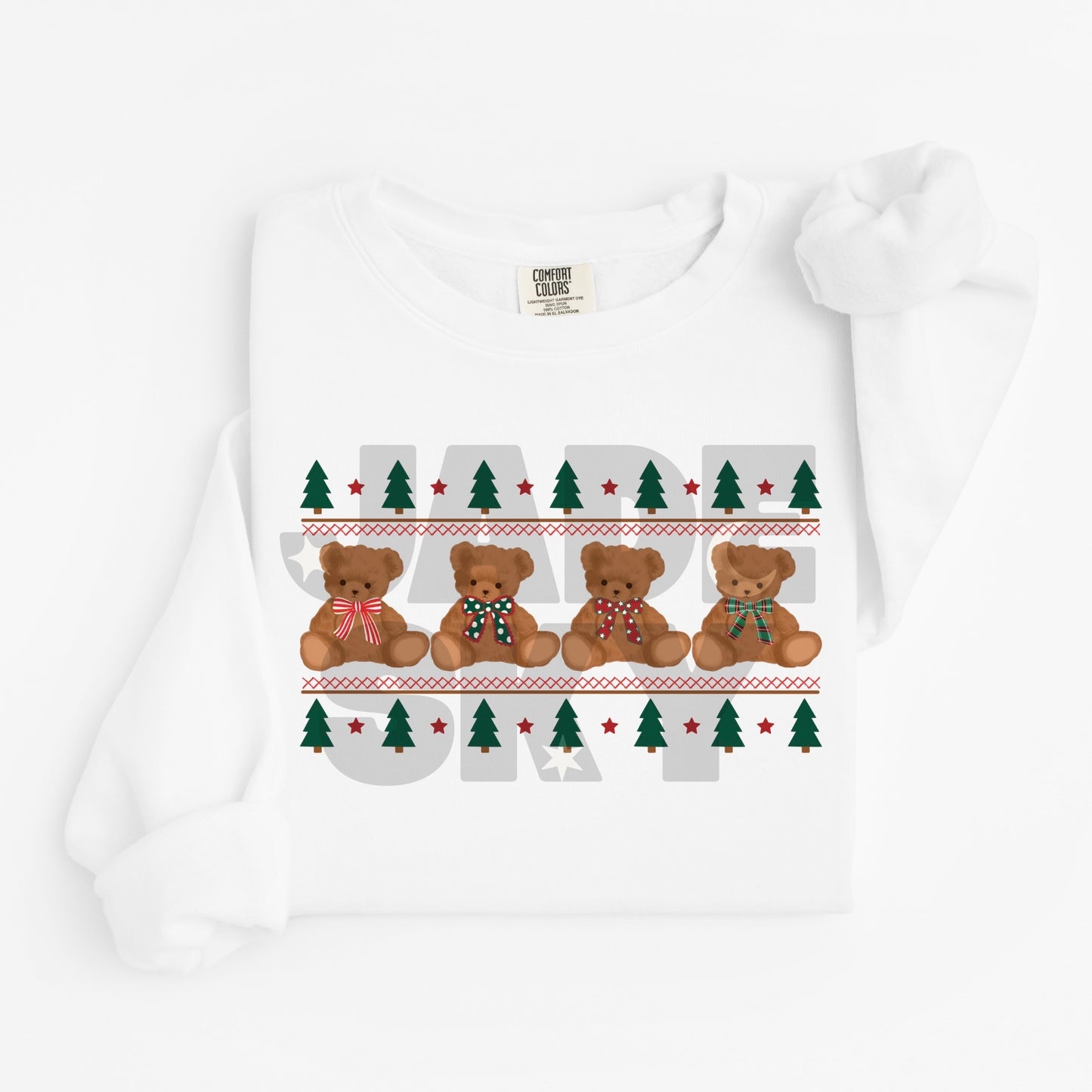 Christmas Teddies PNG