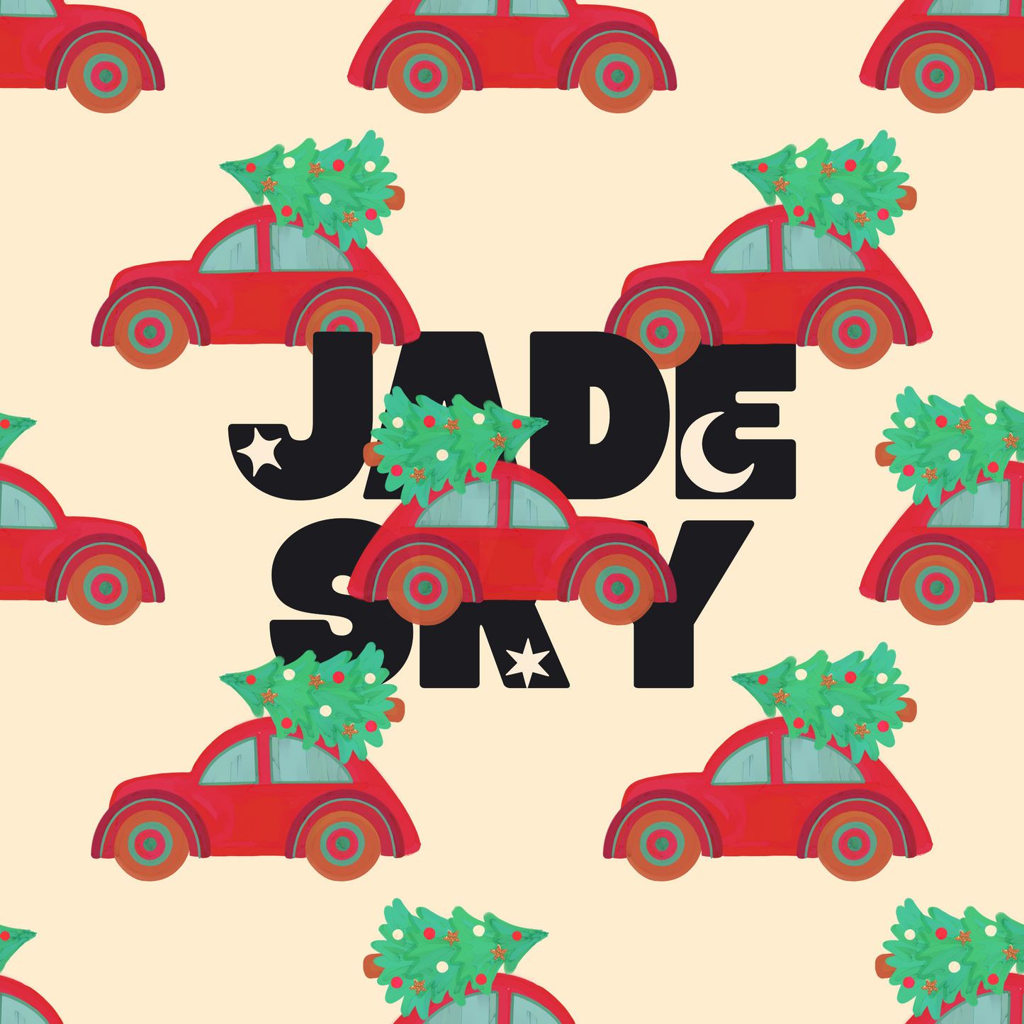Holly Jolly Beetles Red