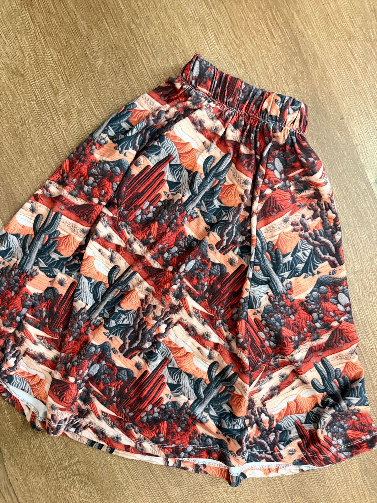 2t Desert maxi skirt