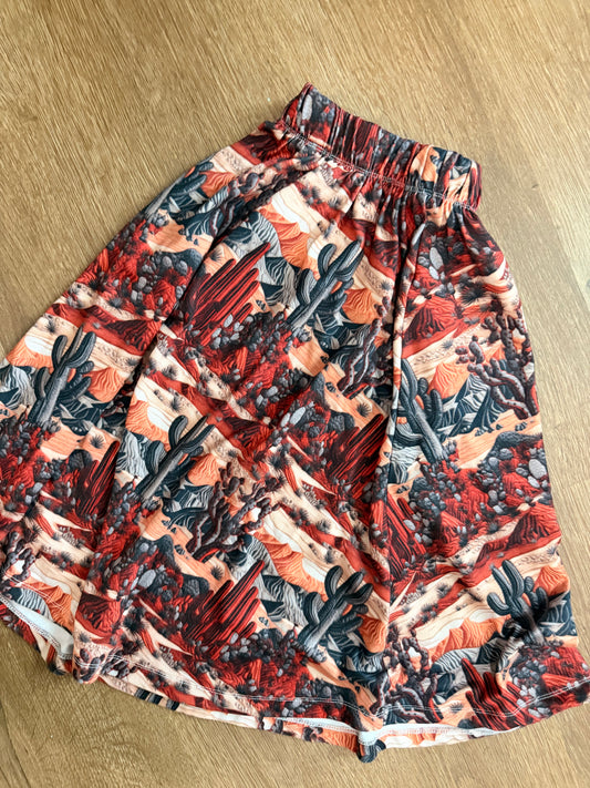 2t Desert maxi skirt