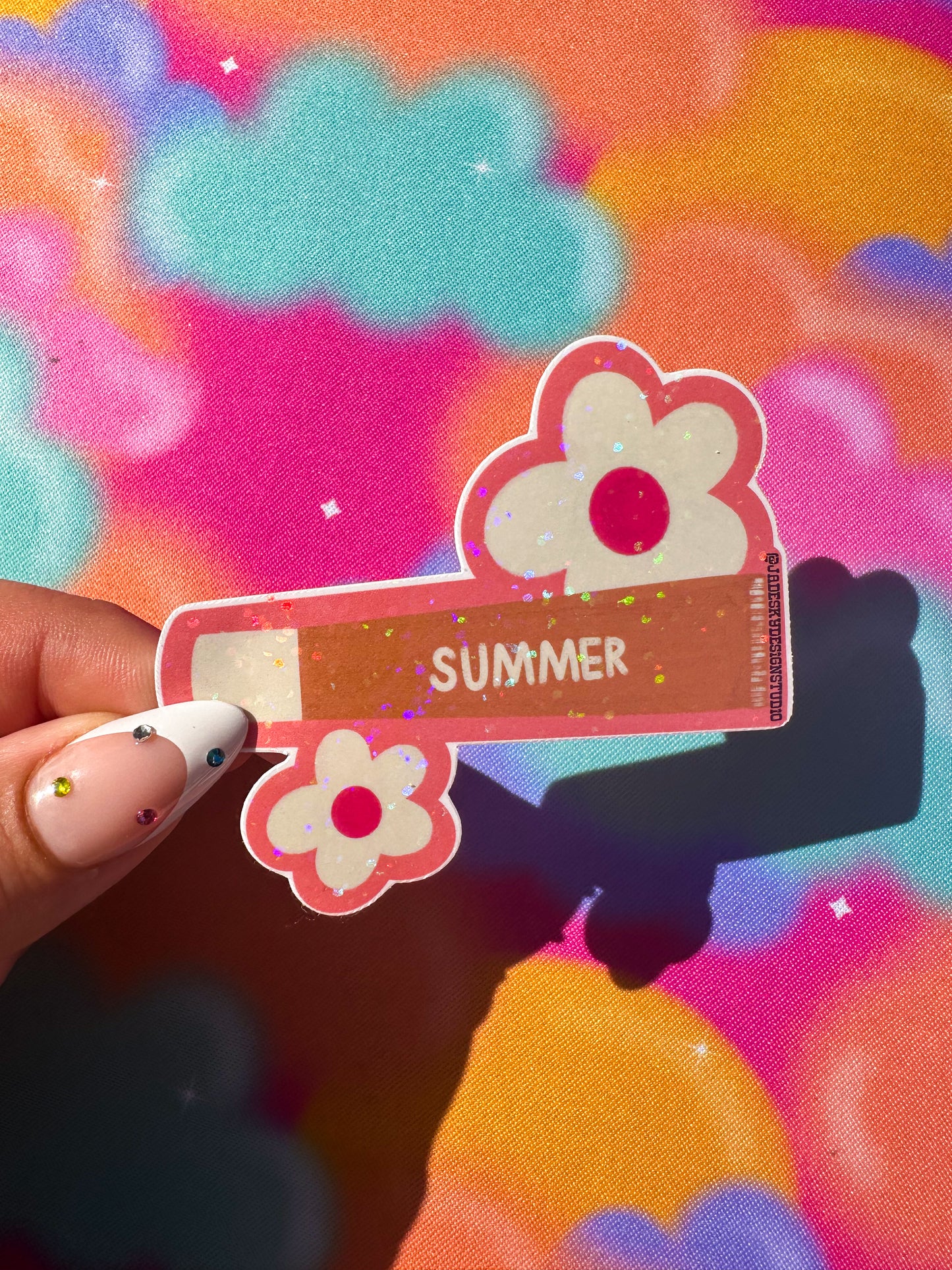 Girly Summer Stickers