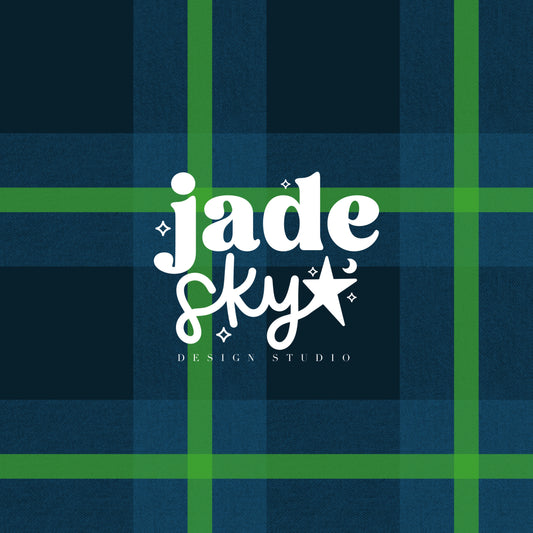 Seattle flannel seamless pattern