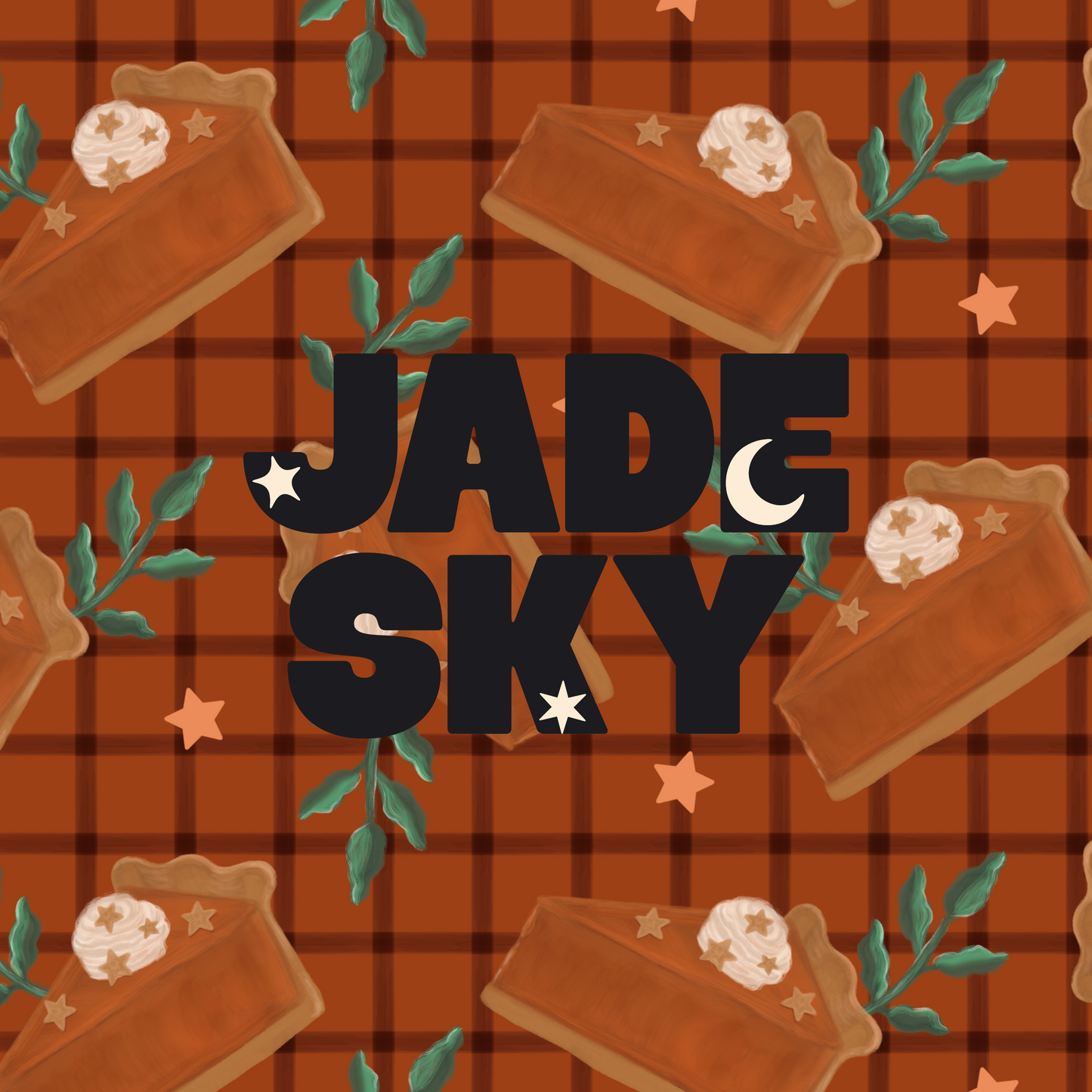 Pumpkin Pie Orange Plaid