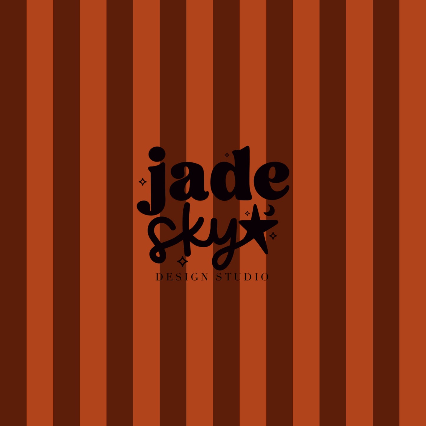 Orange and Brown Stripes seamless pattern