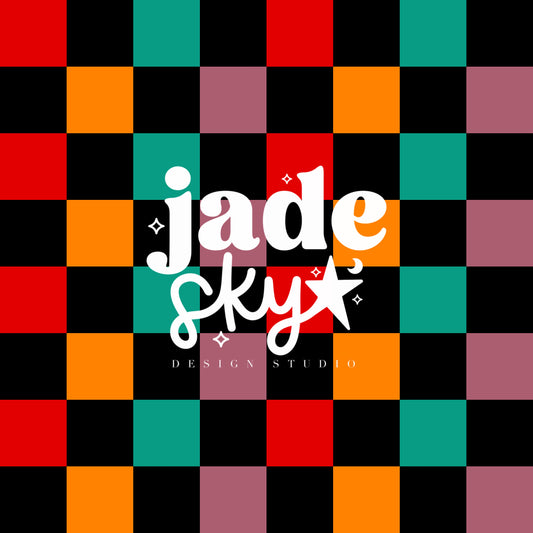Vintage Toys checkered (black)
