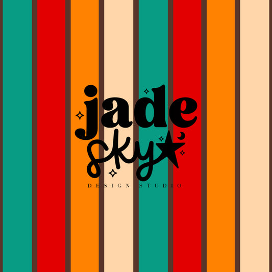 Vintage Toys stripes (brown)