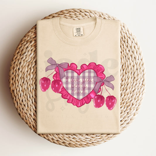 I love you berry much PNG