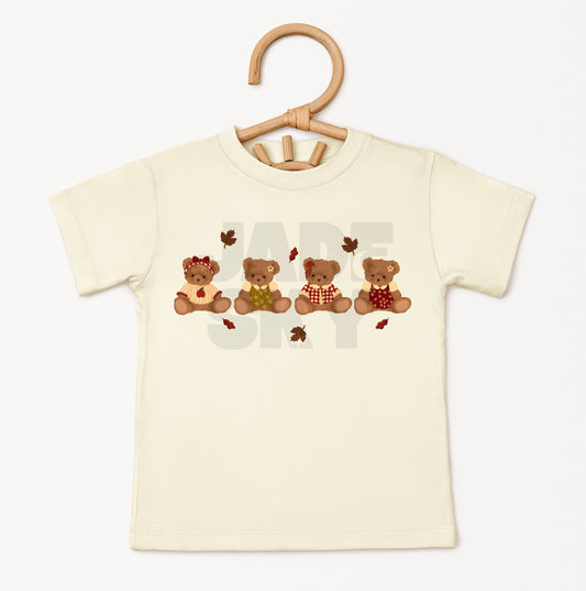 Fall Girl Teddies PNG