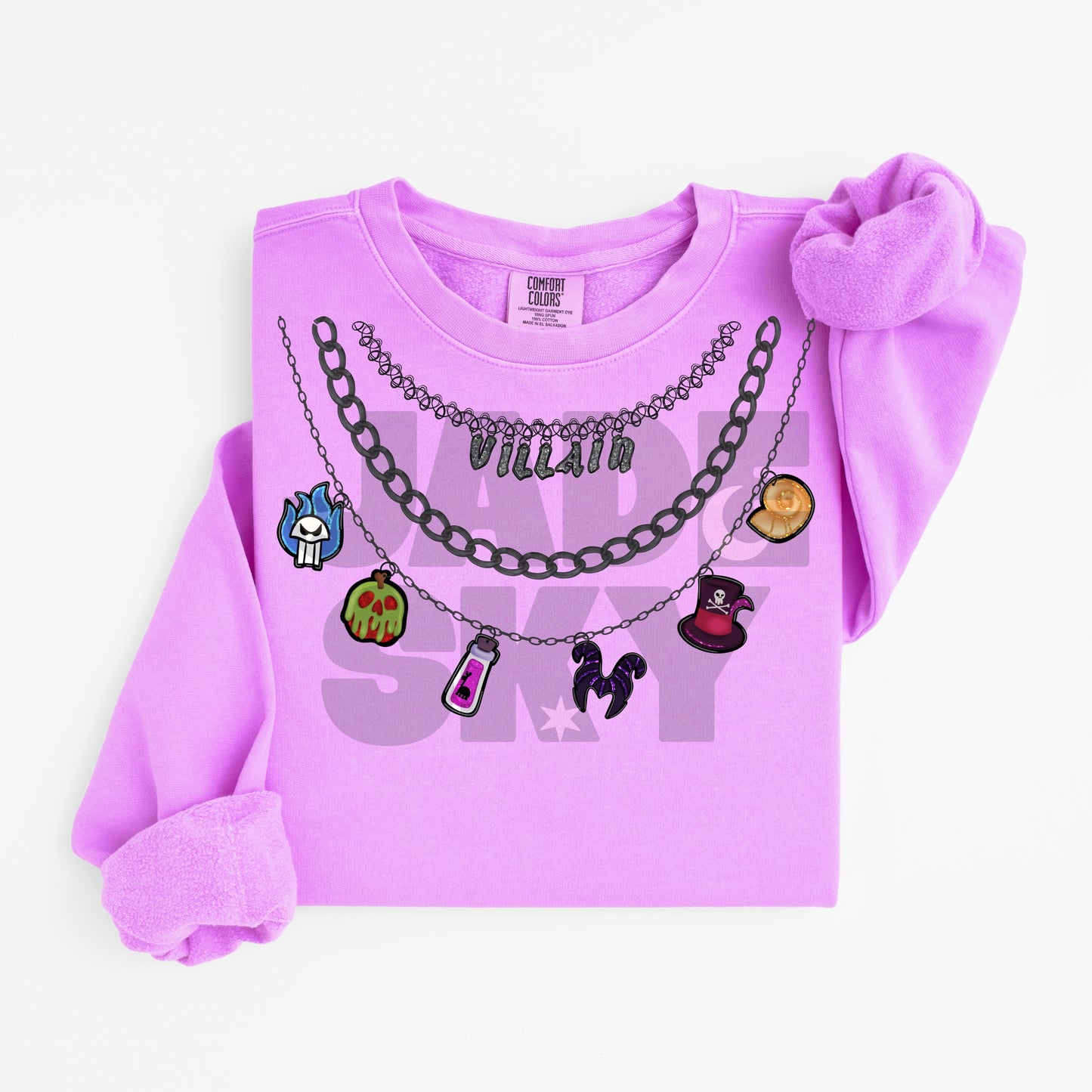 Villain charm necklaces PNG
