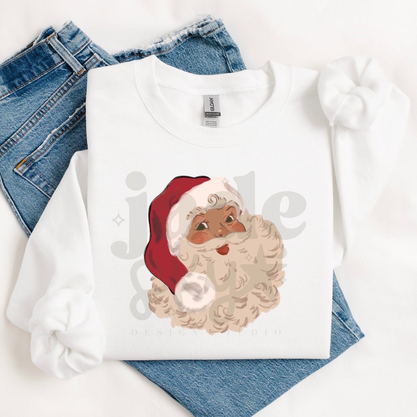 Vintage Santa PNG