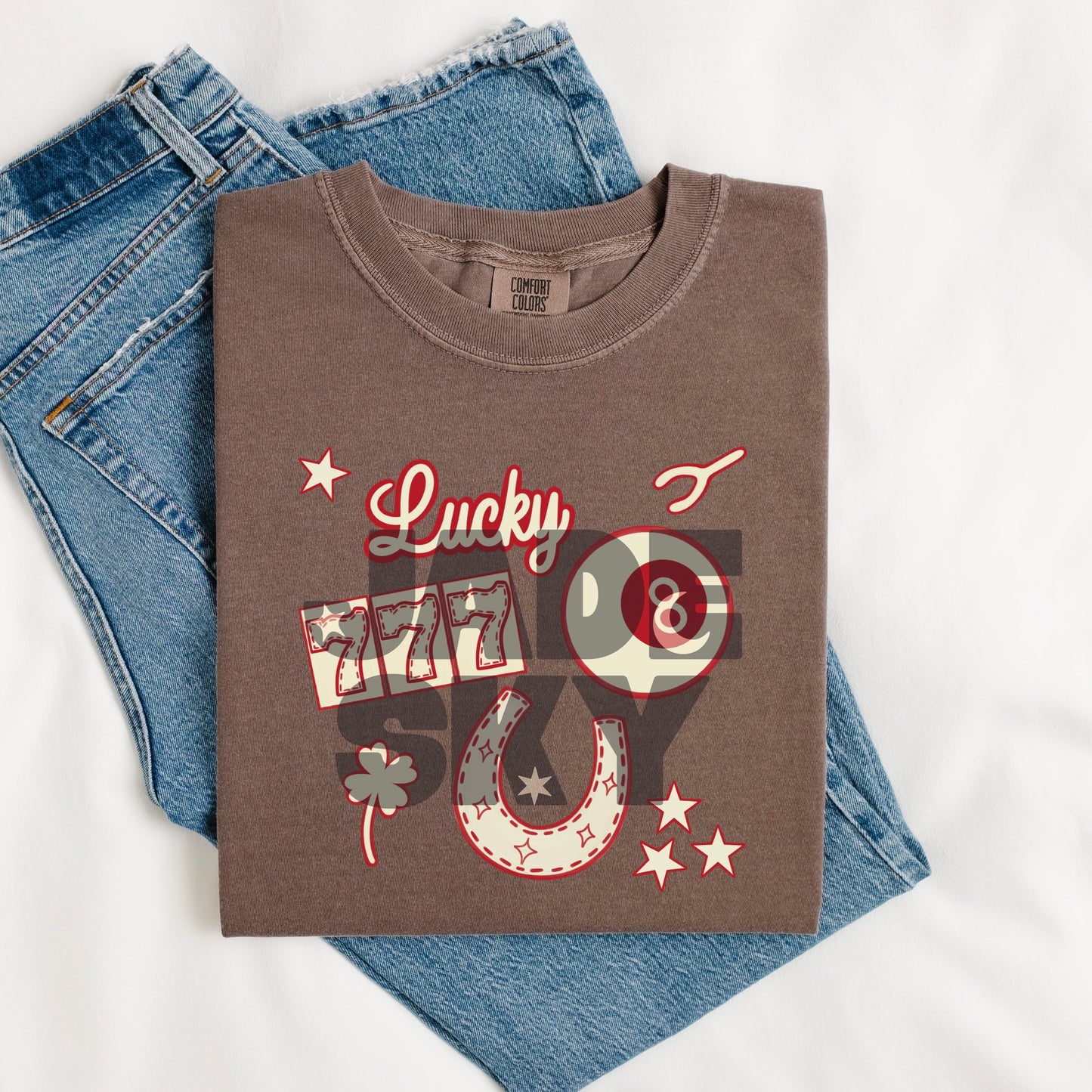 Vintage Americana Lucky PNG