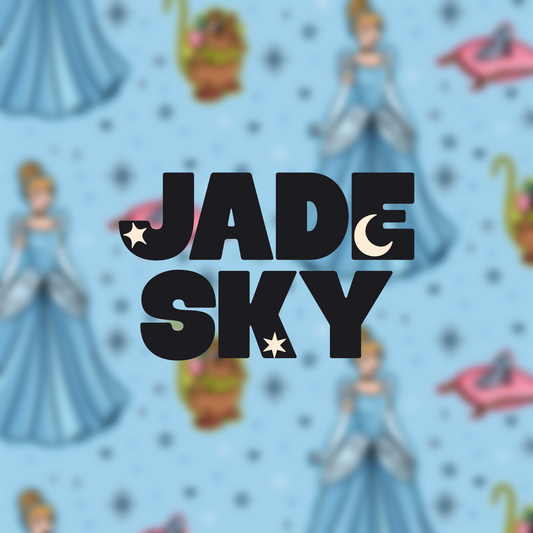 Blue Glass Slipper Princess