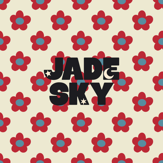 Vintage Americana Bandana RWB Flowers