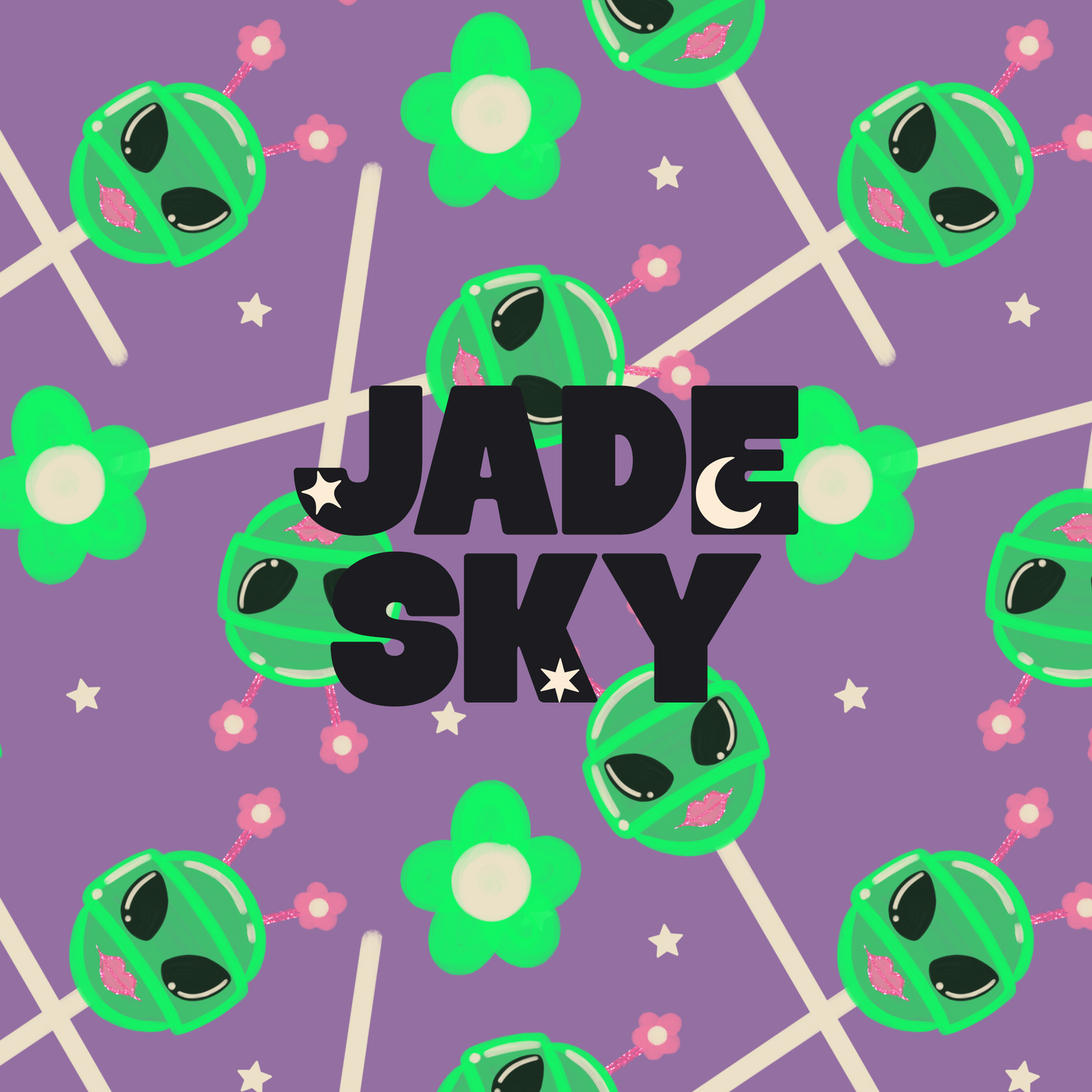 Alien Lollipops Purple