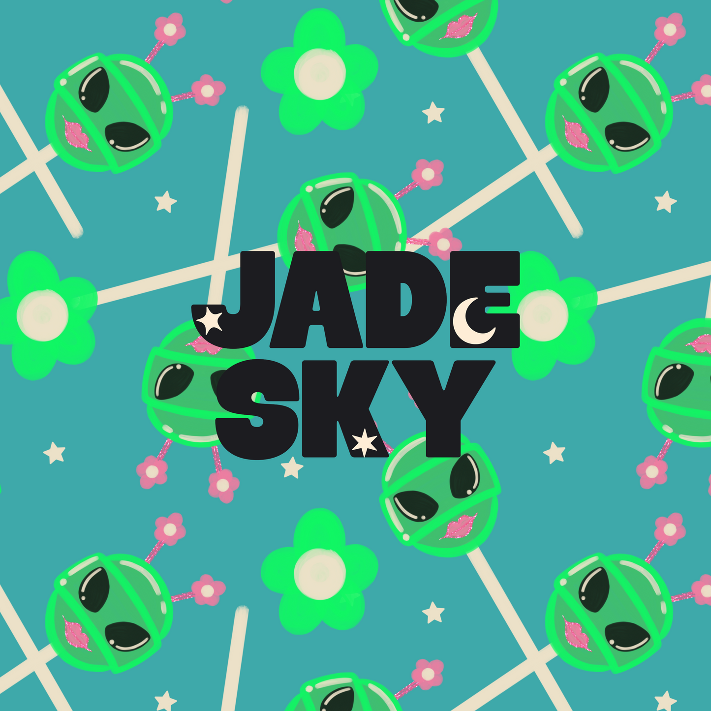 Alien Lollipops Blue