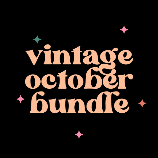 Vintage October *Limited* discounted bundle of 10