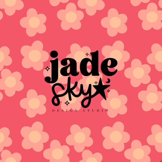 Cutesy floral (flamingo)