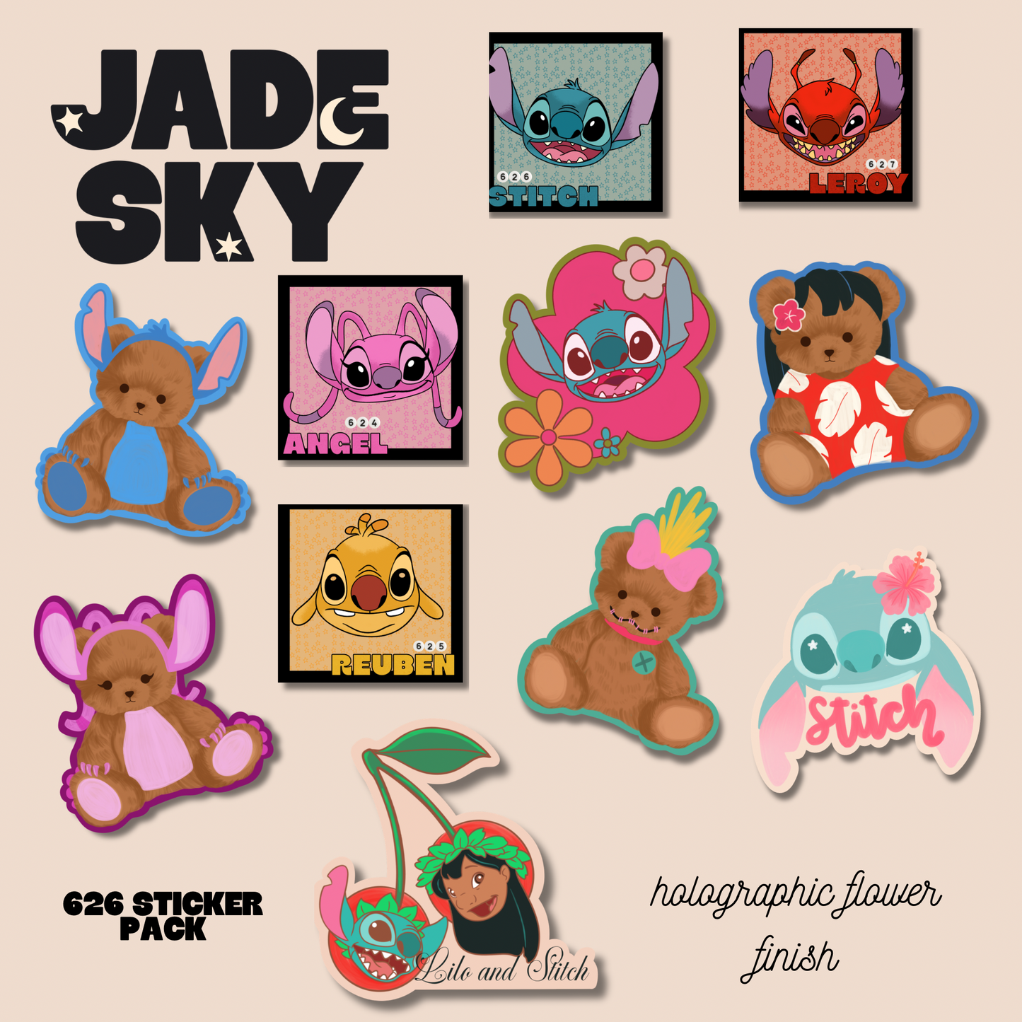 626 Sticker Pack