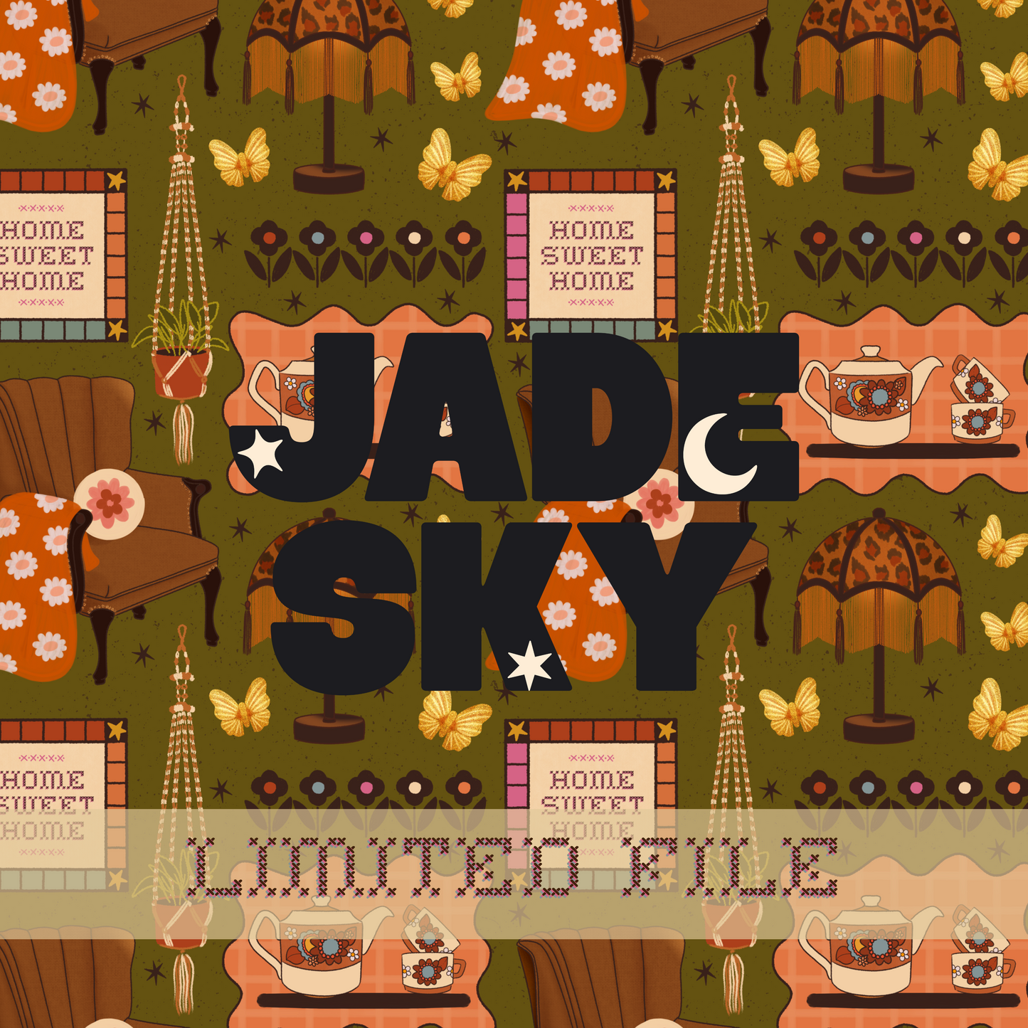 Home Sweet Home + leopard coord *limited files* (will not restock)