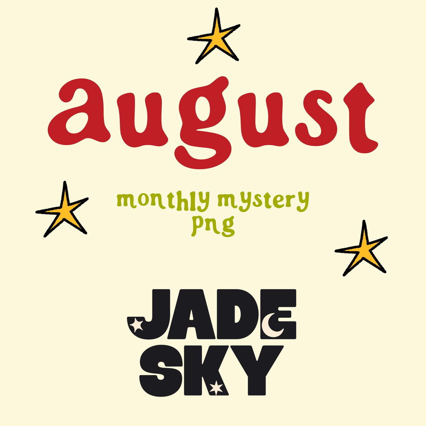 August Monthly Limited PNG