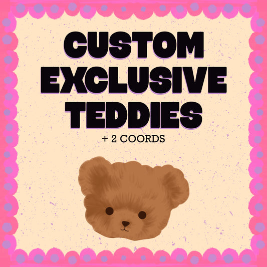 Custom Exclusive TEDDIES seamless + 2 coords