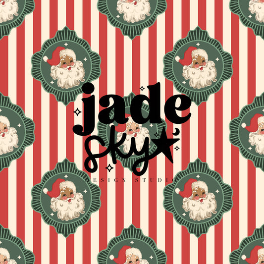 Vintage santa frames (No bows)