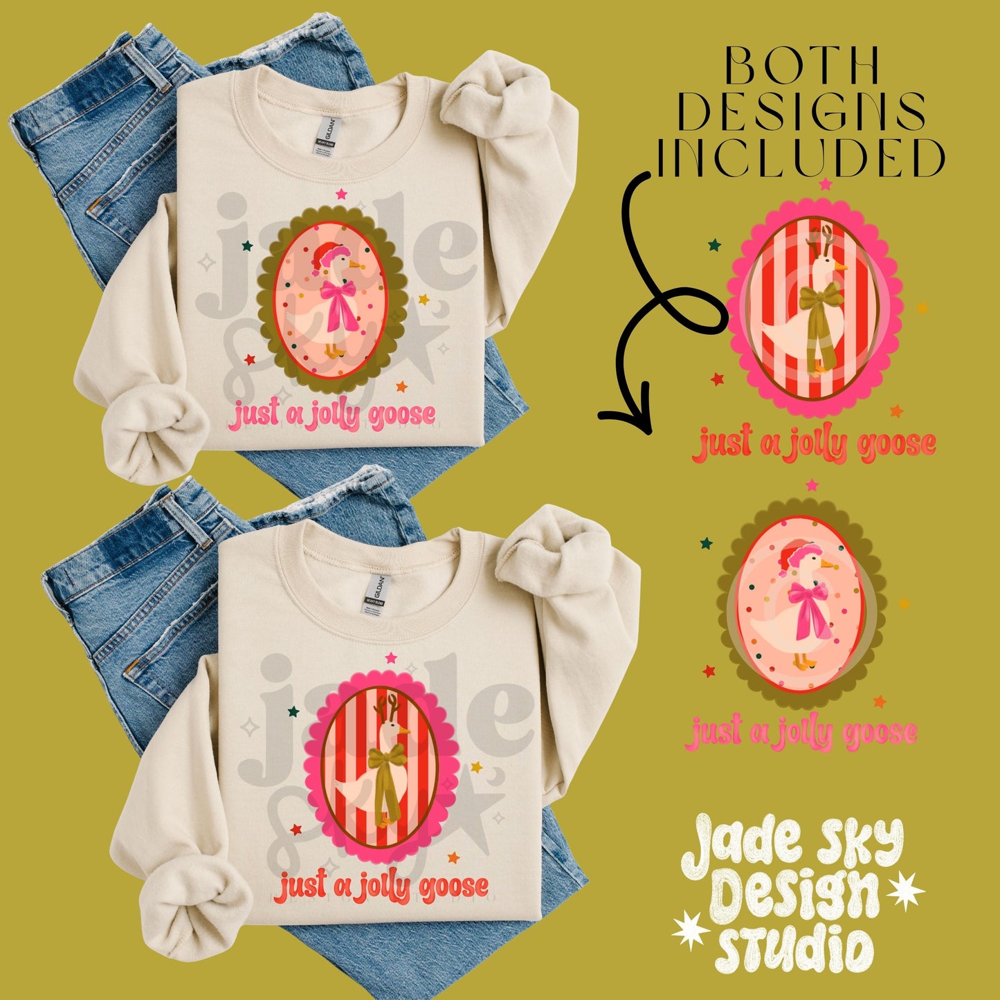 Jolly Goose PNG (bundle of 2)