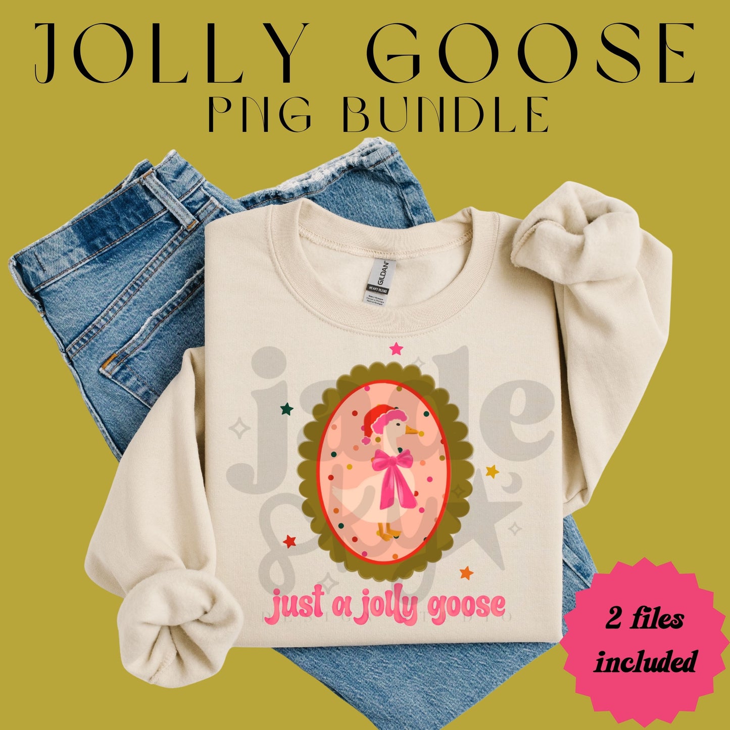 Jolly Goose PNG (bundle of 2)