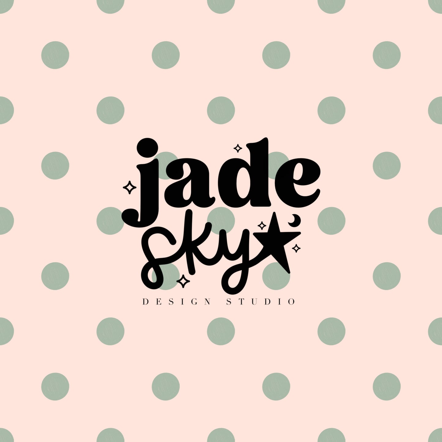 Green bows + polka dots + stripes