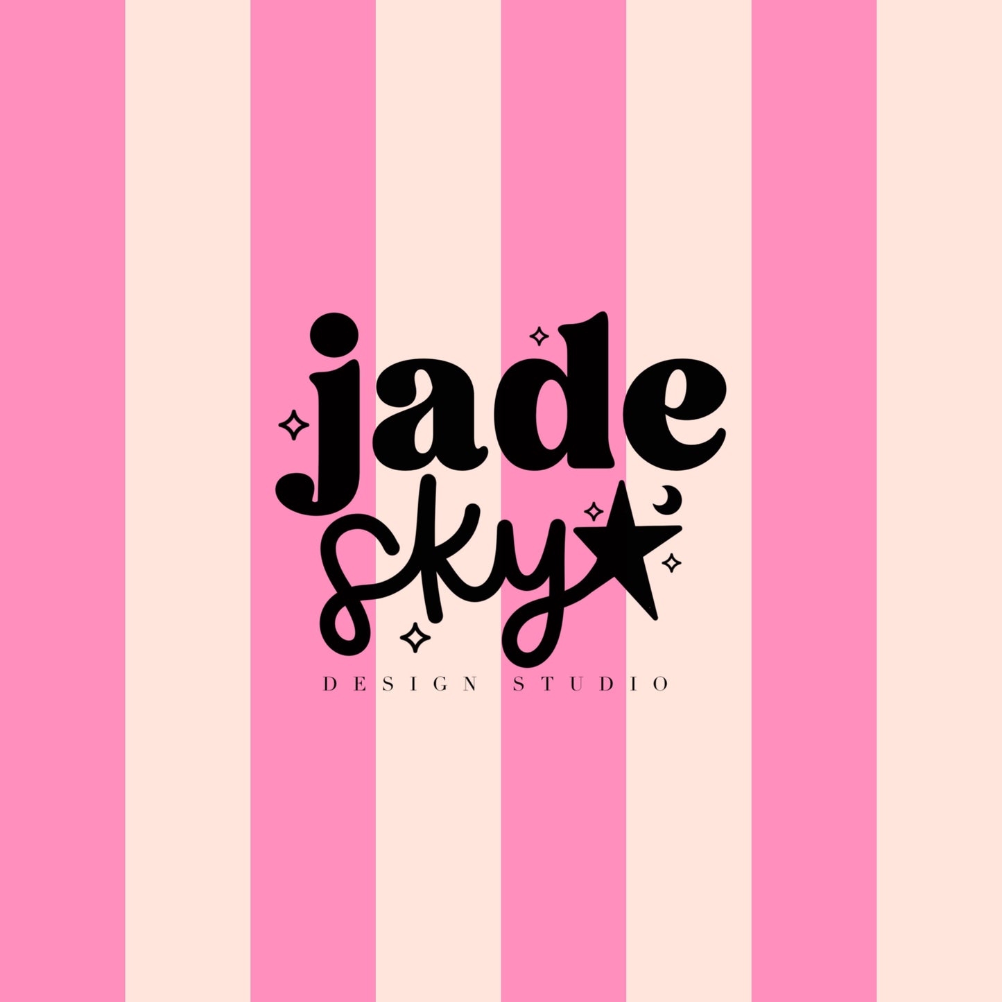 Pink bows + polka dots + stripes