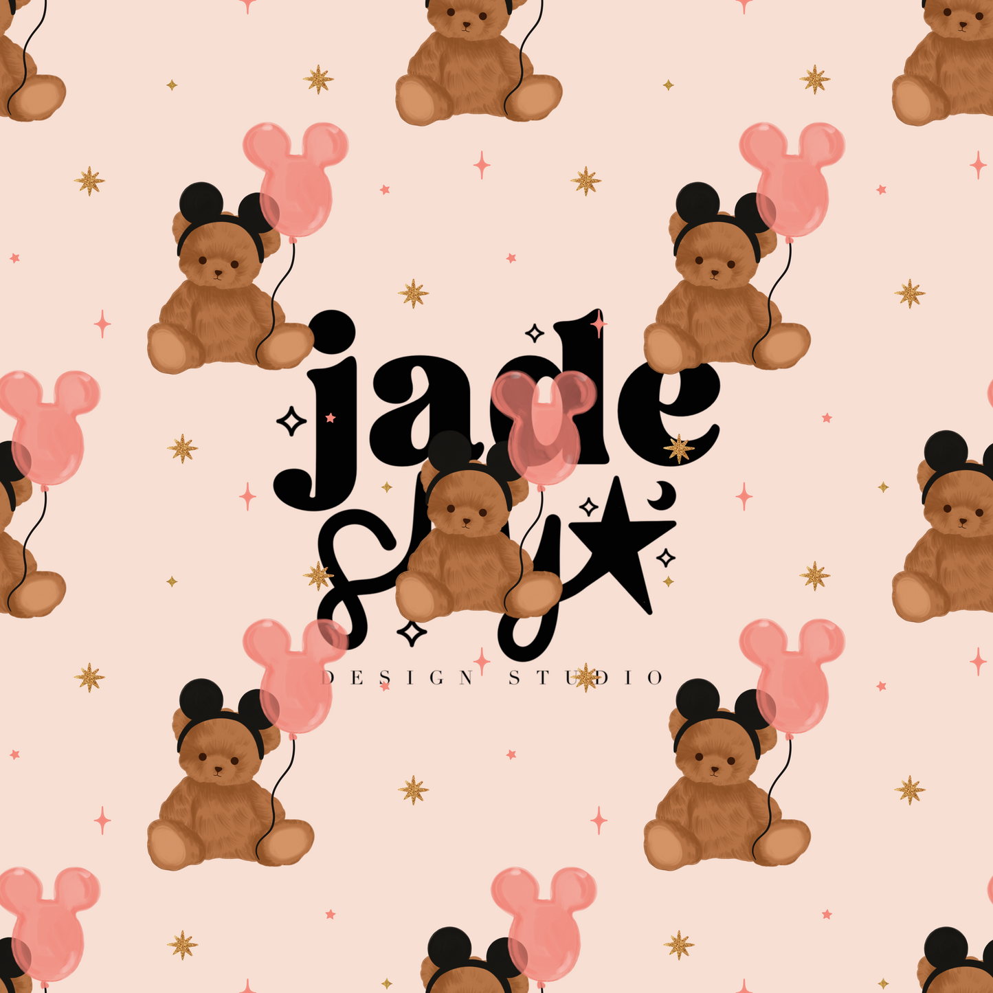 Park Teddies Pink/neutral
