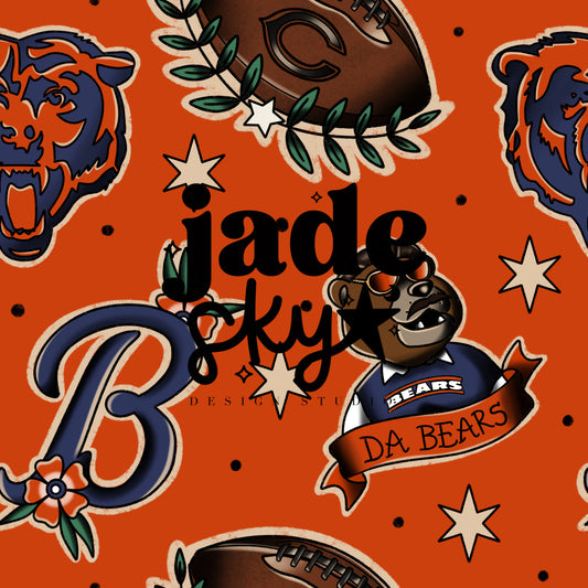 Bears Tats orange