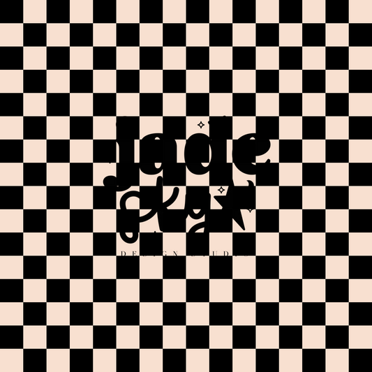 Cutie Fruity black checks
