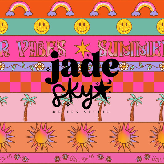 Summer Vibes stripes