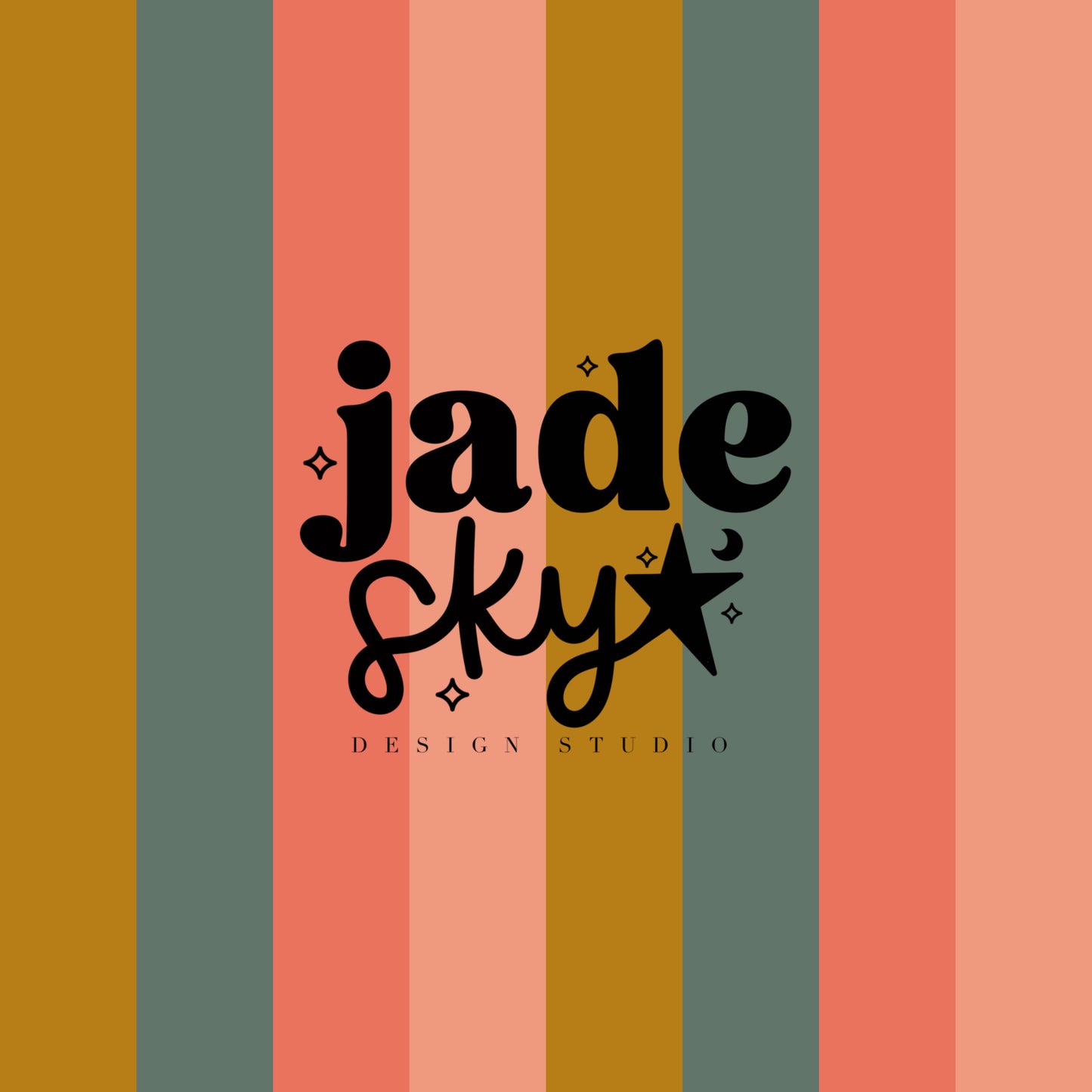 Flower Doodles Stripes