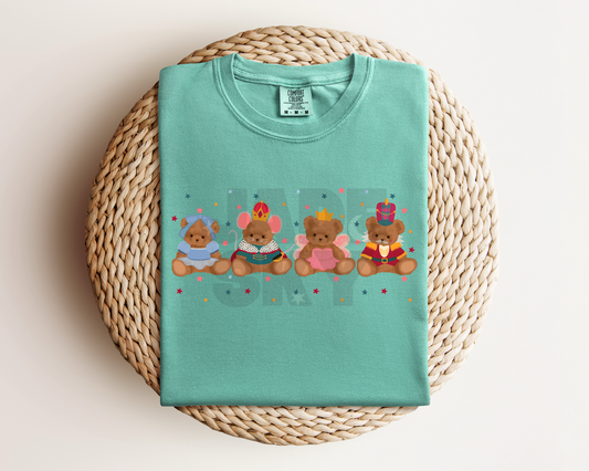 Nutcracker Teddies PNG