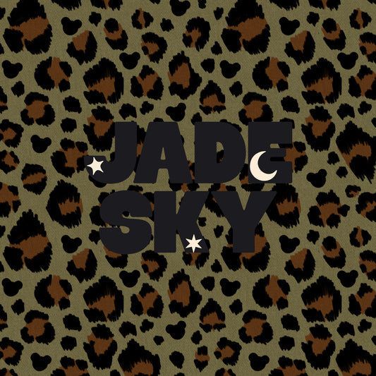 Hidden Mouse Leopard Print Green