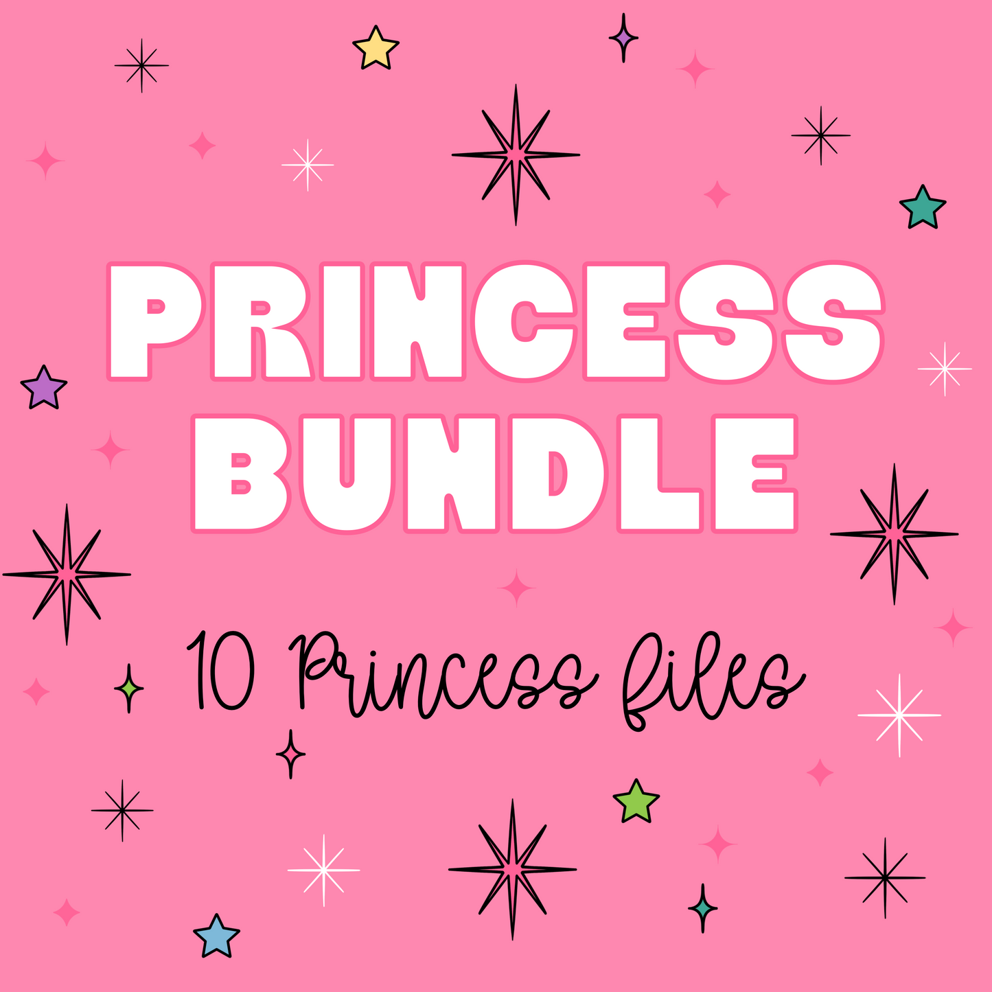 Princess Bundle of 10 (google drive)