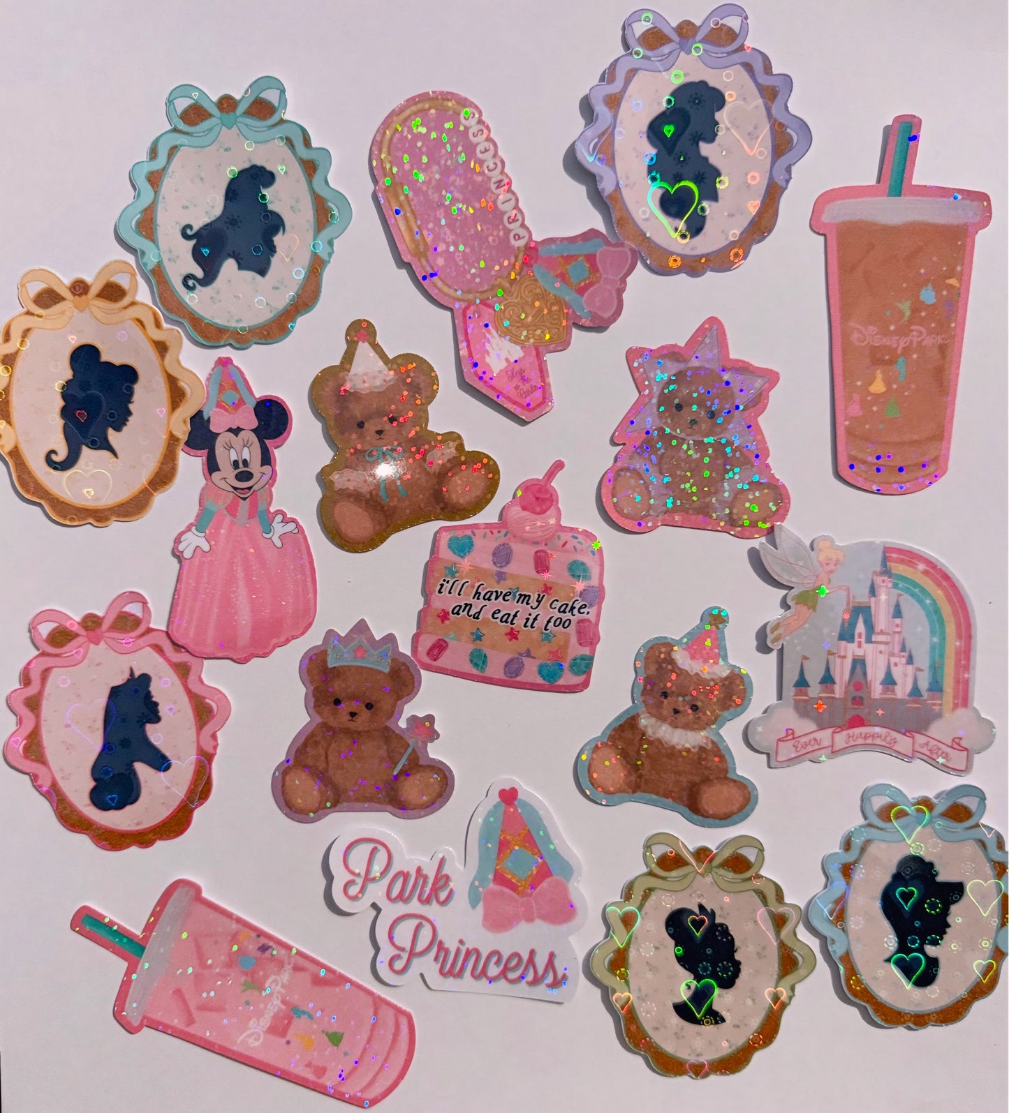 Jade Sky Birthday Sticker Pack (17 stickers)